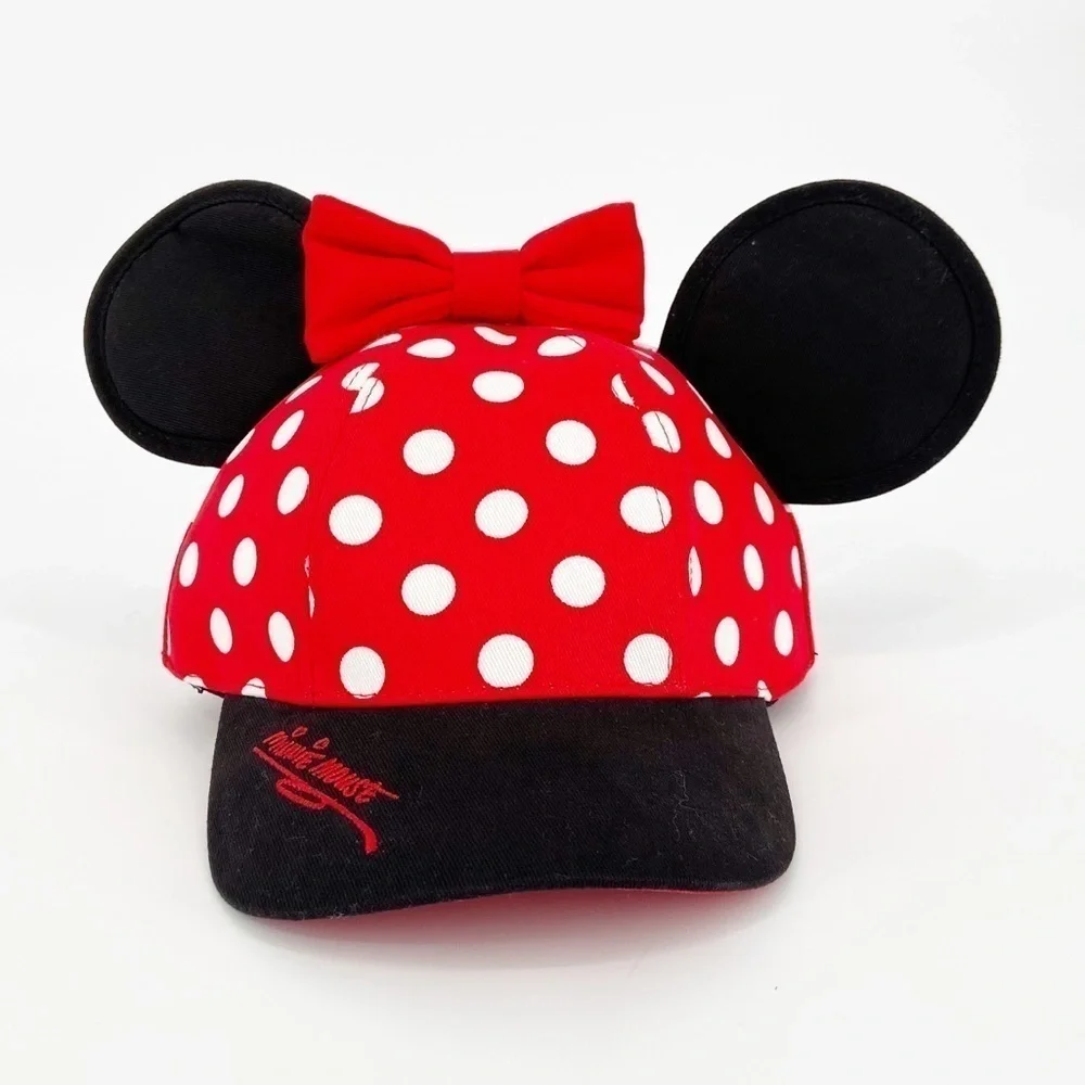 Disneyland Youth Size Minnie Mouse Ears Ball Cap Hat